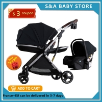 Baby Stroller Fast and Free Shipping Stroller Accessories 2in1 Light baby walk r High-Land Scape Pram Portable Carriage on 2021