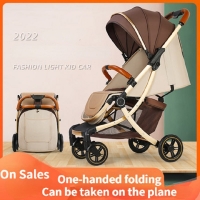 On Sales Light Stroller High Landscape Carriage Portable Umbrella Baby Stroller Newborn Travel Pram On Plane Free Ship