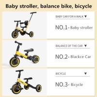 6 in 1 Children's Tricycle Bicycle Multifunctional Kids Balance Scooter  Pedal Light Baby Stroller Toys Car Gifts For 1-6 Years