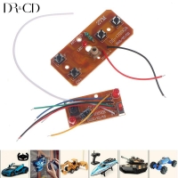 4CH RC Remote Control 27MHz Circuit PCB Transmitter and Receiver Board with Antenna Radio System rc Car Accessories