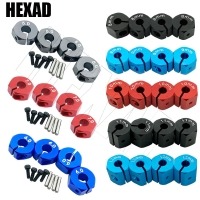 Aluminum 5/6/7/8/9/10/11/12mm Adapter Hex 12mm Drive Hub with Pin Screws for RC Auto Track Truck HSP HPI Tamiya Traxxas Slash
