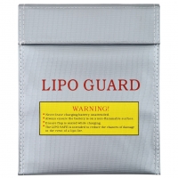 1Pcs Fireproof RC LiPo Li-Po Battery Fireproof Safety Guard Safe Bag Charging Sack Battery Safety Guard Silver Two size Hot!