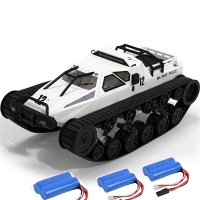 1/12 Remote Control Drift Tank Car - Full Proportional Control, 2.4Ghz, Electronic Vehicle Model for Boys