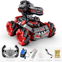 4 WD RC Spray Tank Water Bomb 2.4 G Remote Control Stunt Car Drift Off-Road Vehicle Kids Driving Toys Children Gifts For Boys 6+