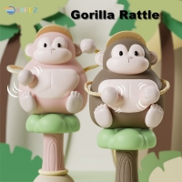 Gorilla Baby Rattle Teether Toys for Early Education (18m+)