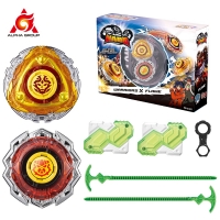 Original Infinity Nado 3 Split Series Set: 2 Modes Combinable or Splitable Spinning Metal Gyro + Launcher - Perfect Kid's Toy Gift.
