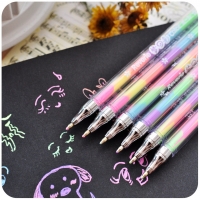6 In 1 1pcs Yellow Gouache Pen Drawing Toys Book Coloring Book Doodle Pen Painting Drawing Board Kids Toys Birthday Gift