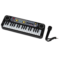 Kids Musical Instrument Toys piano Mini 37 Keys Electone Keyboard With Microphone Gifts Learning Educational Toys For Childrens