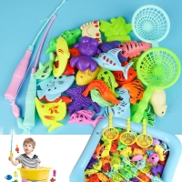 Magnetic Fishing Game Set for Kids - Water Toy for Boys and Girls - Perfect for Kiddie Pools, Water Tables, Baths - Fun Water Play and Gifts