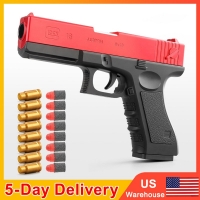 M1911 Airsoft Pistol with Shell Ejection, Soft Bullets, and Blaster Function for Boys' CS Games and Outdoor Fun.