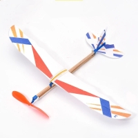 Rubber Bands Power Planes Hand Launch Throwing Foam Inertial Glider Aircraft Outdoor Toys for Child Kids Birthday Gifts