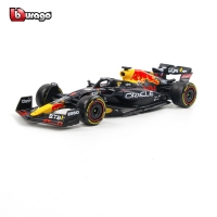 Bburago 1:43 Red Bull Racing Tag Heuer RB18 #1 Verstappen and #11 Perez Die-Cast Alloy F1 Champion Model Toy for Collectors.