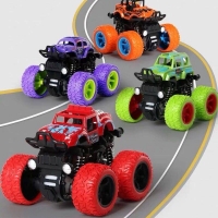 Hot Toys Car Monster Truck Four-wheel Drive Vehicle Stunt Dump Car Inertia Car Toy Dinosaur Pull Back Children Toy Boy Girl Gift
