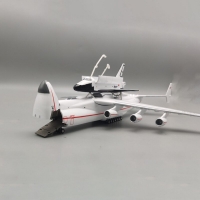 Antonov An-225 Mriya 1/200 Scale Resin Replica Model for Collection - Space Shuttle Blizzard Transport Aircraft.
