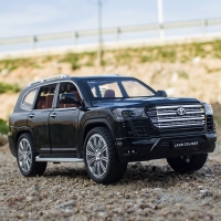 Diecast Toyota Land Cruiser LC300 SUV Model - 1:24 Scale Off-Road Vehicle Toy for Kids (A419)