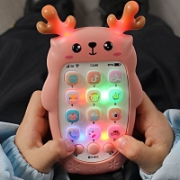 Bilingual Baby Phone Teether Toy with Music and Voice for Early Education - Electronic Learning Machine and Ideal Children's Gift