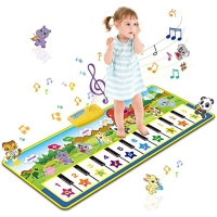Kids Piano Mat, Piano Music Mat Dance Mats Touch Play Mats Floor Keyboard Musical Carpet Mat Gift Toys Boys Girls Toddlers
