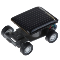 Solar Power Mini Toy Car Racer for Kids' Educational Fun with 1pc Solar Panel