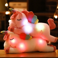 LED Unicorn Plush Toy - Gift for Kids - Music & Glowing - Birthday/Christmas