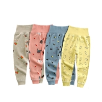 Cotton Cartoon Leggings for Toddler Boys and Girls - Spring Collection.