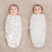 100% Cotton Baby Sleeping Bag For Newborn Extract Envelope Swaddle Cocoon Baby Blanket Swaddling Wrap Sleepsack For Baby Girl