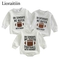 Infant Rugby Romper with Letters Print for Boys and Girls (0-18m) - Spring/Autumn Jumpsuits by Lioraitiin.