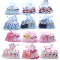 Cotton Baby Socks - Pack of 2 for Boys and Girls (0-12 months)