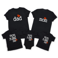Matching Family Outfits - Mom Dad Kid's Clothes - Daddy Daughter Son T-shirts - Father Baby Sets