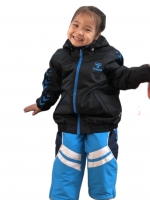 Kids Snowsuit - Windproof Ski Suit with Snowproof Bib Pants, Padded Overall and Jacket - 2 to 6 Years