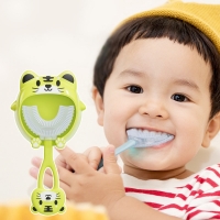 2-12Y Baby Toothbrush 360 Degree U-shaped Toothbrush Children  Silicone Teethers Baby Brush Teeth Oral Care Cleaning Baby Items