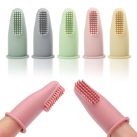 Bopoobo Finger Toothbrush for Baby Silicone Baby Soft BPA Free Silicone Kids Child Infant Teethbrush Clean Brush Bebe Oral Care