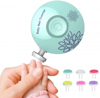 Electric Baby Nail Trimmer and Polisher - Easy-to-Use Manicure Set for Infants and Newborns