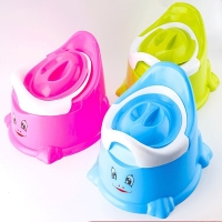 Portable Baby Potty with Detachable Storage, Easy to Clean and Cute for Toilet Training.