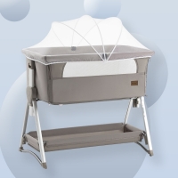 Portable Baby Bed for Travel and Home Use - Suitable for Infants 0-6 Months - LuxuryBorn Crib
