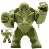 Superhero Lizard Mini Anime Doll Avenger Superhero Hulk Building Block Doll Boy Toy Children's Birthday Gift