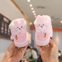 0-18M Newborn Baby Autumn Winter high-quality Boots Baby Pink Winter Warm Shoes Fashion Toddler First Walkers Kid Shoes