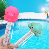 Cartoon Pattern Swimming Pool Thermometer Anti-fall Water Temperature Measuring Tool Marine Animal Hot Tub Nice Service