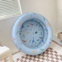 87cm Baby Inflatable Swimming Pool Outdoor Paddling Pool Infant Pool Round Children Room Bath Swimming Ring Summer Bathing Pool
