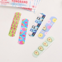 50pcs/set Children Baby Waterproof Plaster Wound Patch Hemostasis Bandages Cartoon Band Aid Strips Kawaii Breathable Patches