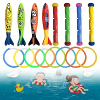 4Pcs Summer Pool Diving  Multicolor Underwater Diving  Creative Cartoon Pool Sinking  Swimming Pool Accessories