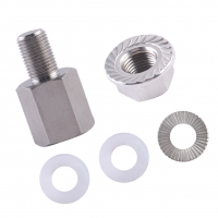 Bicycle Traction Head Extension Screw Easy Installation Bicycle Trailer Connection Adapter Baby Pet Bike Trailer Accessories