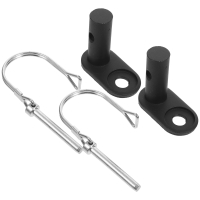 2pcs Bike Coupler Baby Pet Cart Accessories Trailer Adapter Cycling Supplies Bike Attachment Connector Hitch Child Trailers
