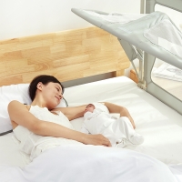 IMBABY Newborn Baby Sleeping Bed Guardrail Bedroom Quarantine Safety Playpen Toddler Anti-Fall Protective Barrier for Bed
