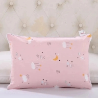 Cute Printed Kindergarten Baby Nap Pillowcase Student Cotton Zipper Pillowcase Boy Girl Universal Pillow Core Protective Cover