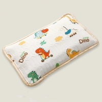 Summer Household Cool Child Pillowcase Cartoon Style Ice Silk Breathable Baby Pillowcase Kindergarten Envelope Type Pillow Cover