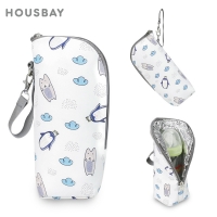 Baby Bottle Bag Bottle Warmer Baby Feeding Aluminum Mold Insulation Outing Stroller Hanging Bag For Storage Cups Drinks